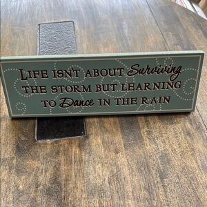 Inspirational Quote Wooden Sign